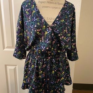 Victoria Secrets floral romper